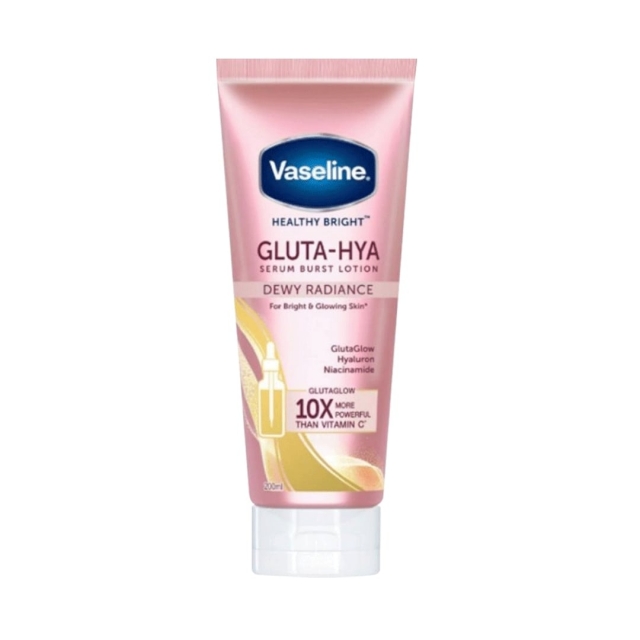 Vaseline Healthy Bright Gluta Serum Burst UV Lotion Dewy Radiance